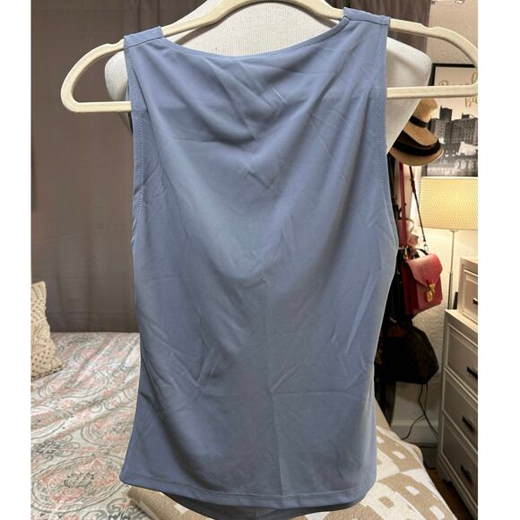 Nwt- Zara - DRAPED NECKLINE TOP-Small - Picture 5 of 5
